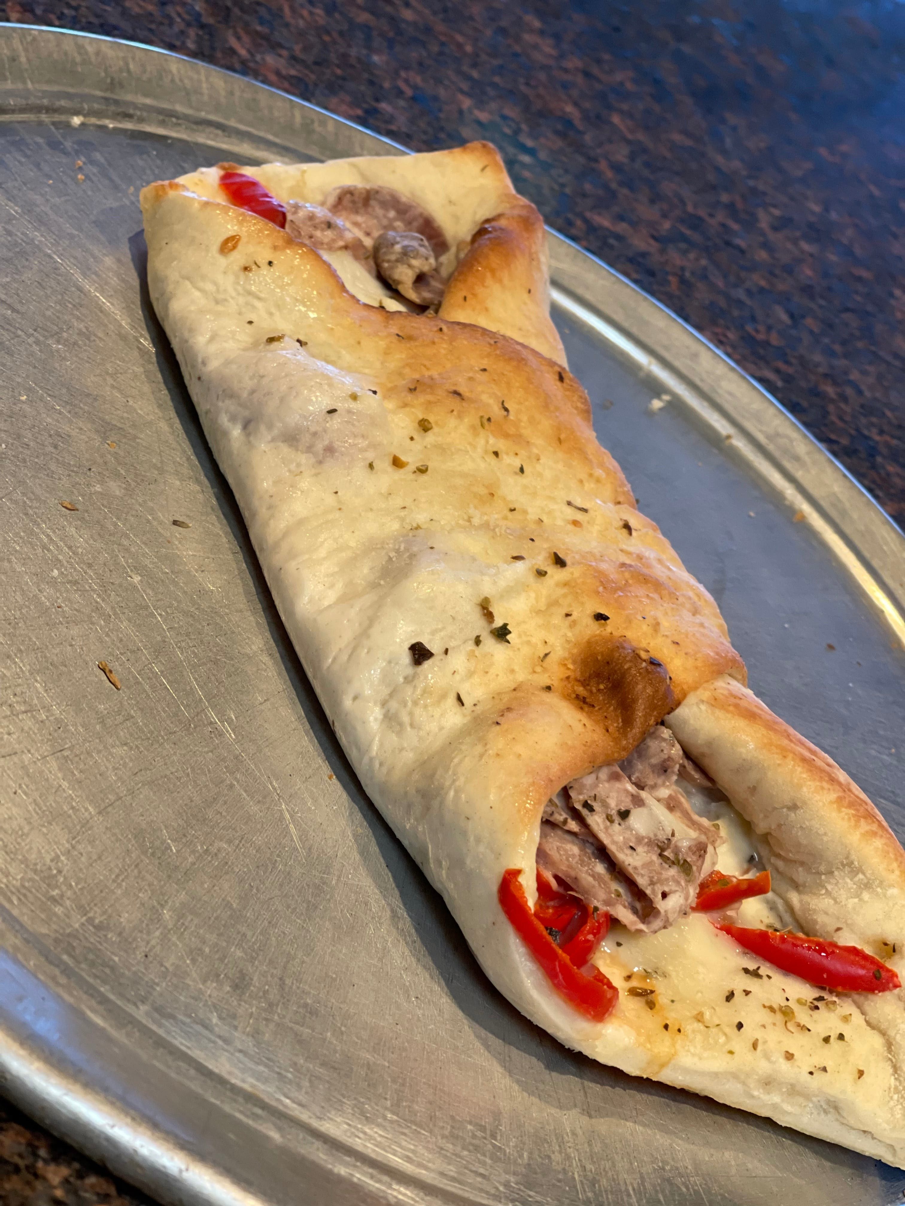 Sausage & Pepper Roll.