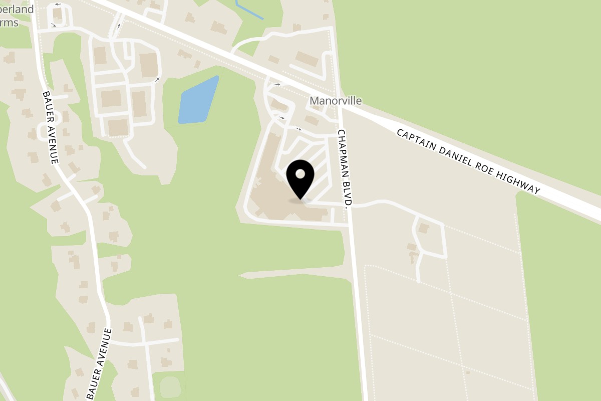Map showing the location of Pennachio's on 460 County Rd 111 in Manorville
